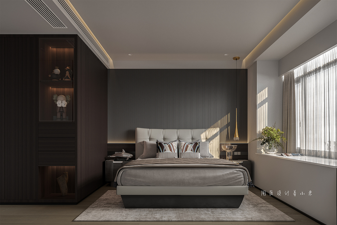 现代别墅设计中，黑白灰色调成为了一种时尚高雅的选择