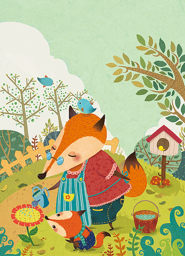 插画|儿童插画|小小七_jenney - 原创作品 - 站酷 (zcool)