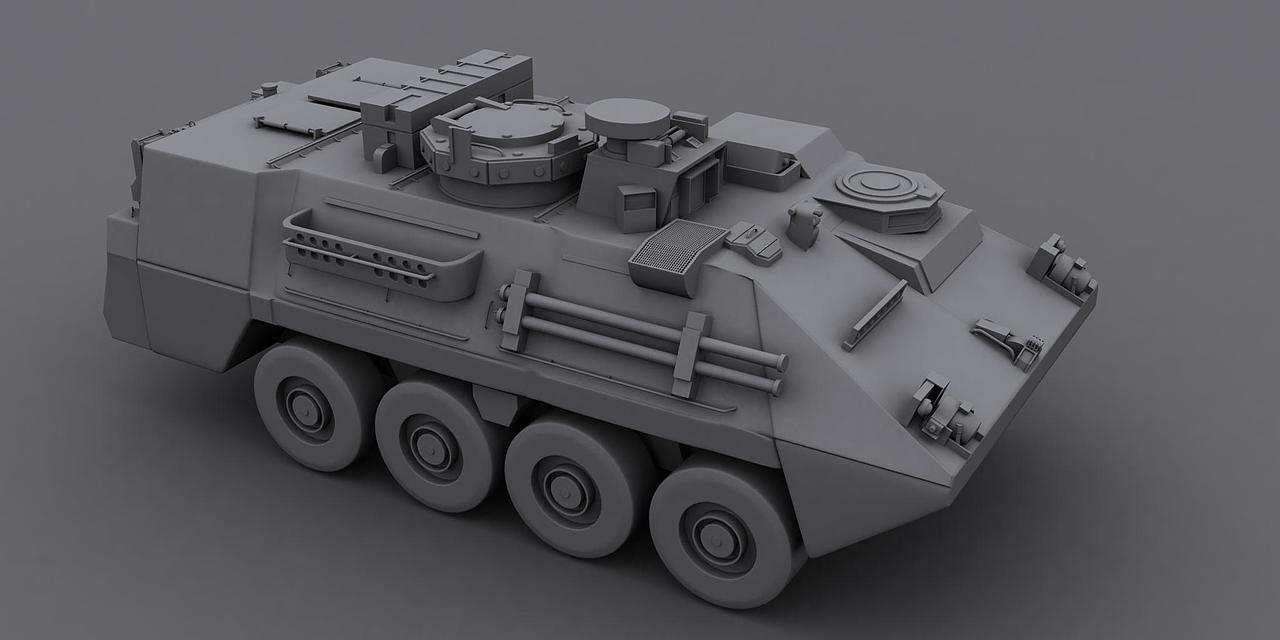 斯特赖克装甲车|三维|机械/交通|予我笃定_原创作品-站酷zcool