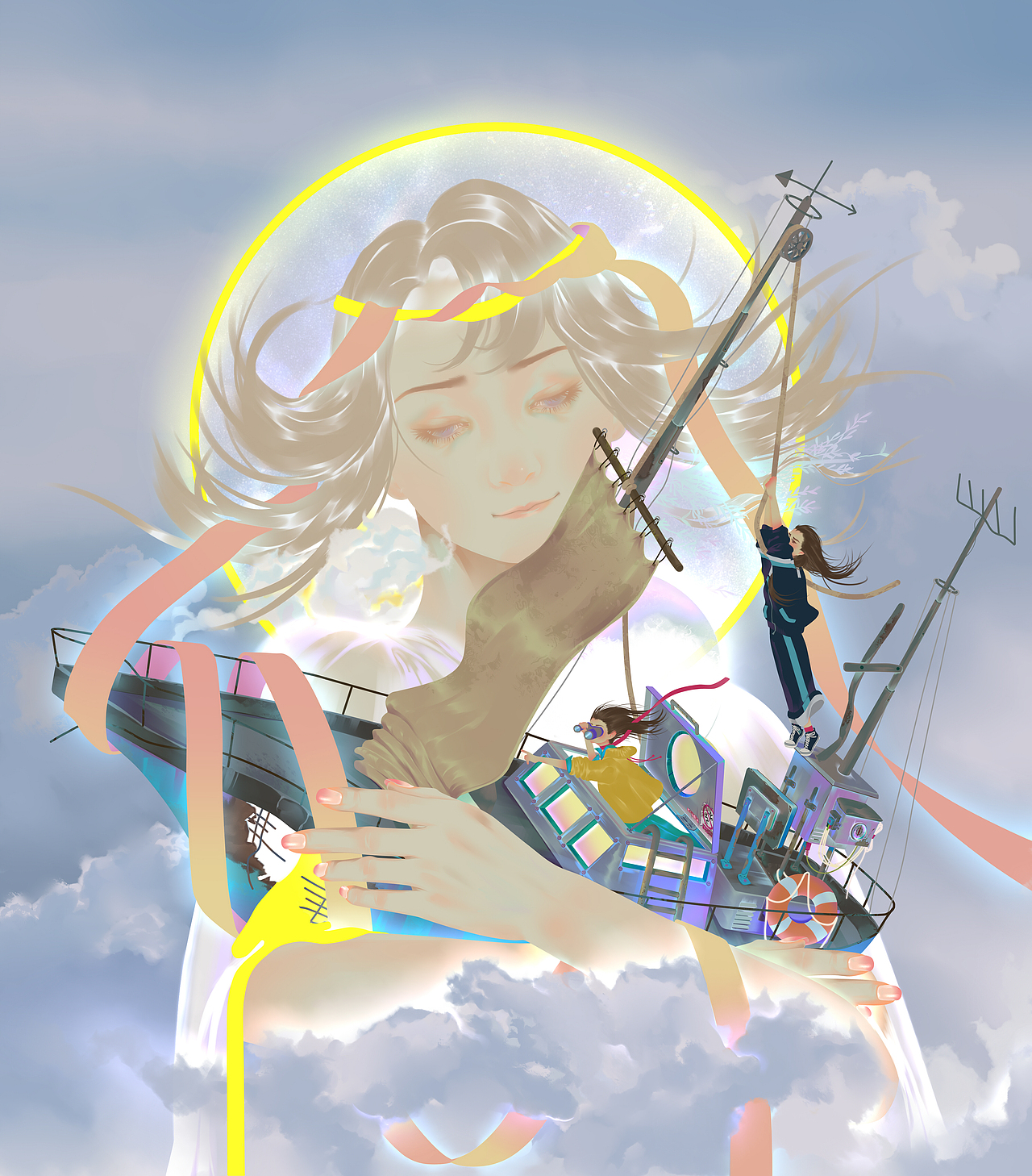 少年 少女（图ZMTM3NDcxNTY0） - 创作习作 - 站酷设计师五感觉原创素材 - 站酷ZCOOL