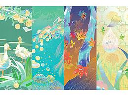 重彩/岩彩/壁画/装饰画/农民画/漆画/彩墨