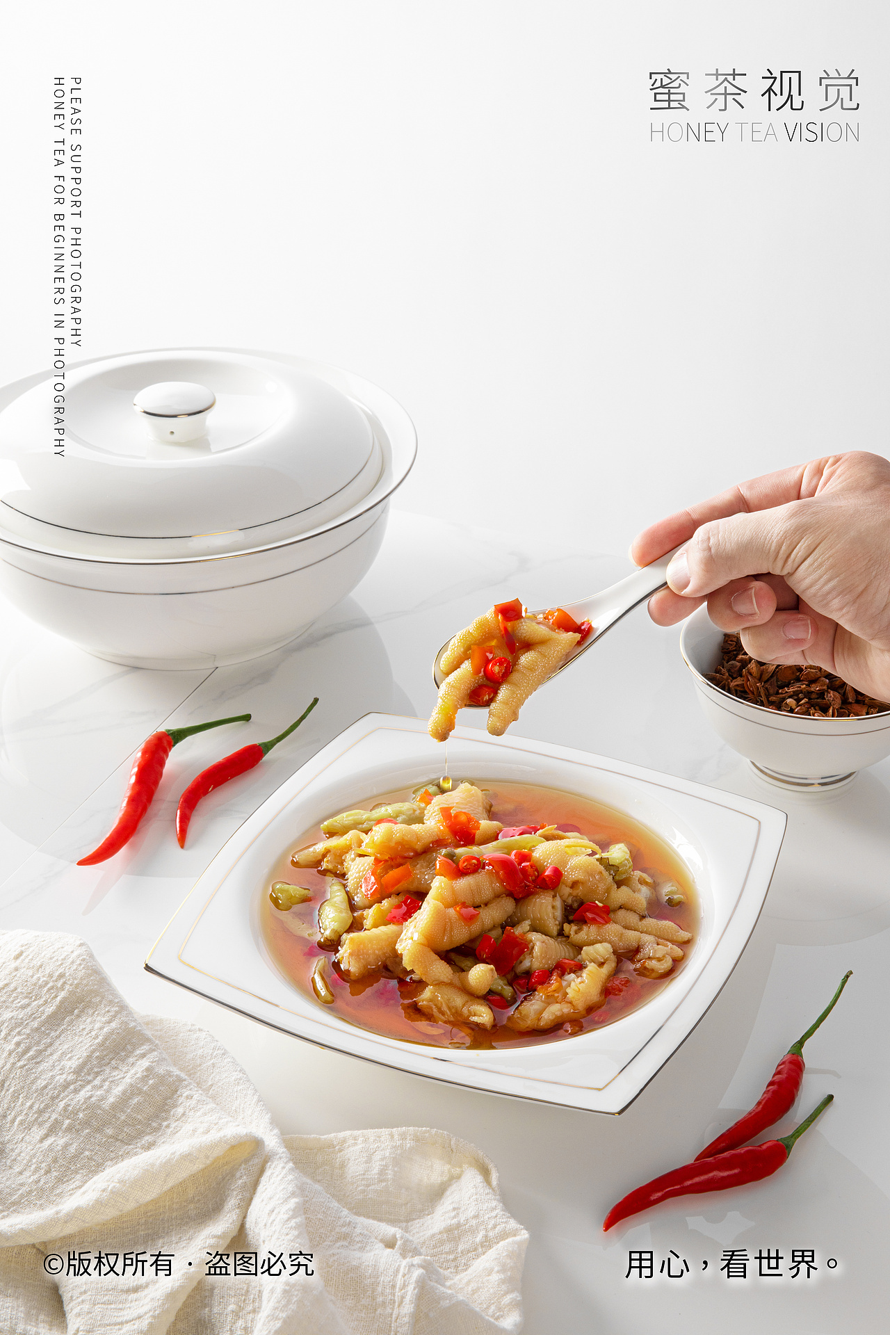 无骨鸡爪美食摄影 | 培儿妈妈