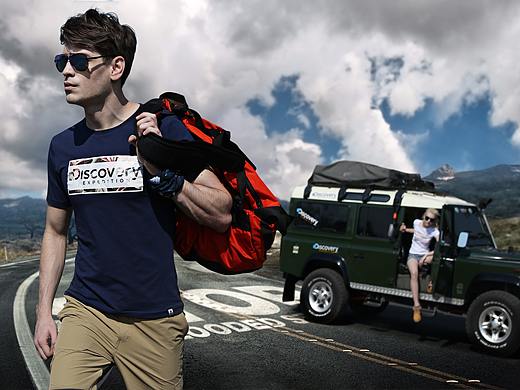 探路者DISCOVERY服装泰国模特拍摄