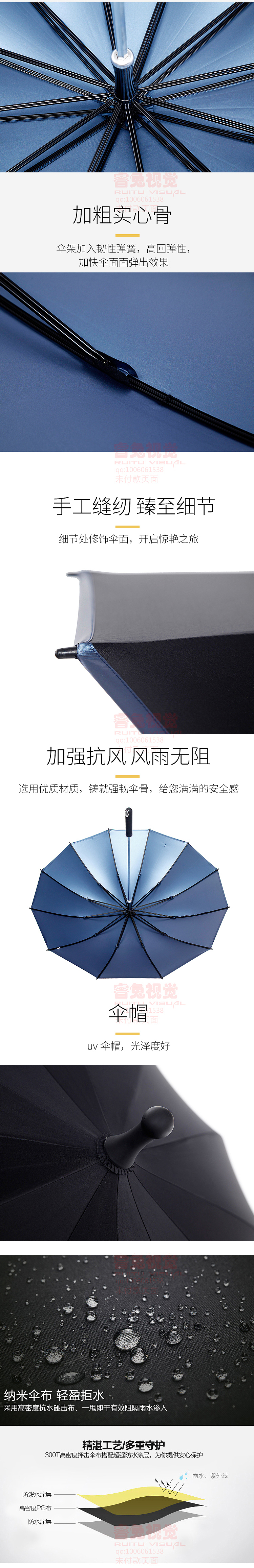 雨伞详情（图ZODg2NzM2MzY=） - 电商 - 站酷设计师睿兔视觉原创素材 - 站酷ZCOOL