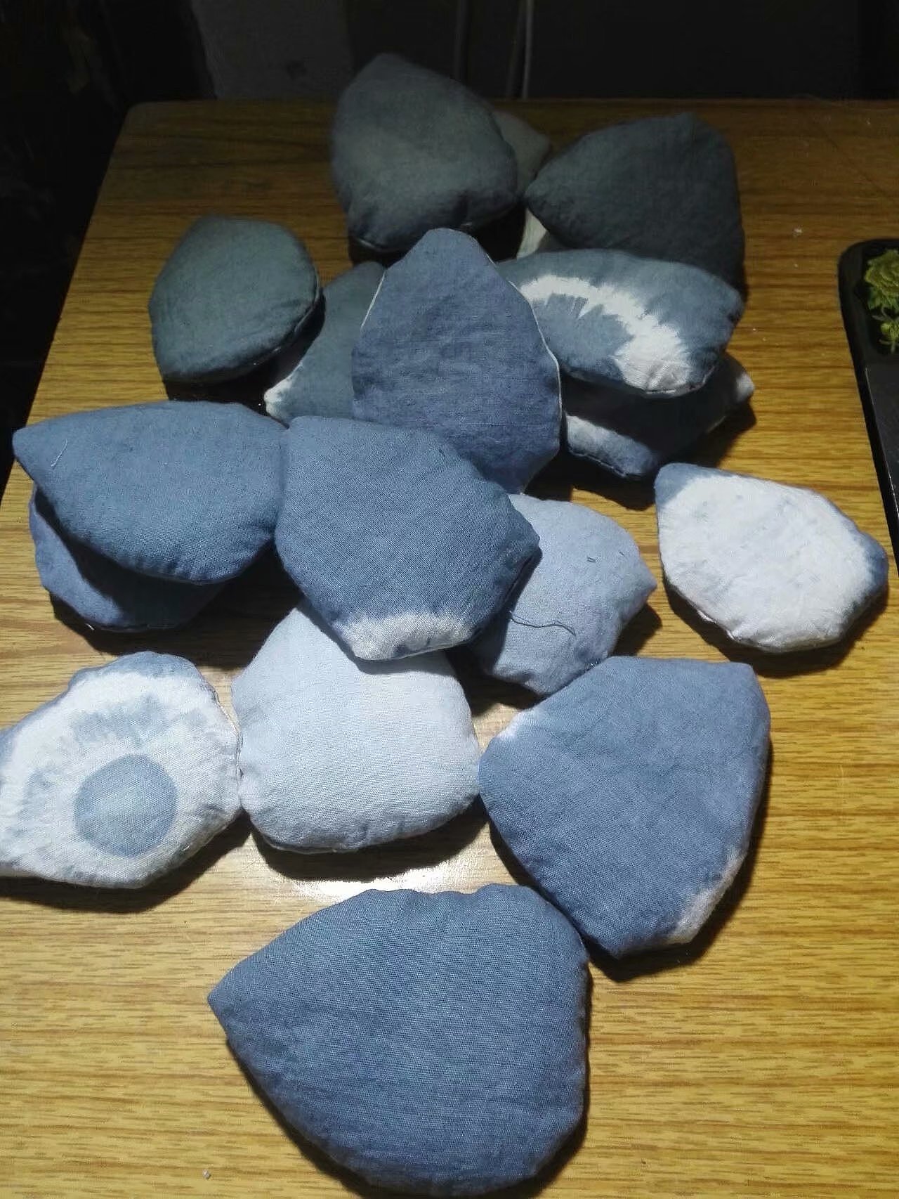 毕业设计作品《叶落蓝山》——纤维艺术设计