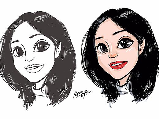 2018年7月头像绘 by Amy.a（个人主页-ZMjk0NTIyNzI=） - 创作习作 - 站酷设计师Amyaaa原创素材 - 站酷ZCOOL