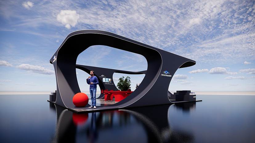 众山_优秀会展设计分享°F