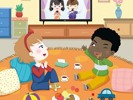 兒童插畫（個人主頁-ZMzAyNjg5NDQ=） - 兒童插畫 - 站酷設(shè)計師小金秋原創(chuàng)素材 - 站酷ZCOOL