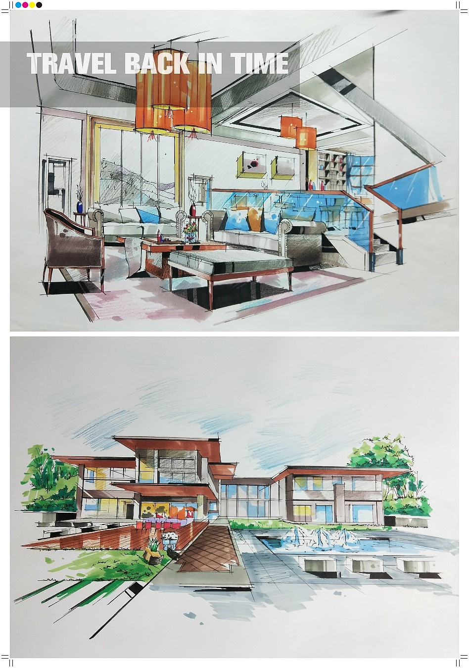 室内外手绘（图ZMTgzODM5MzAw） - 家装设计 - 站酷设计师温家yu原创素材 - 站酷ZCOOL