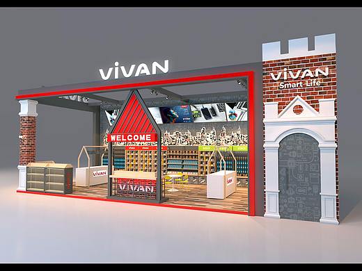 VIVAN雅加达展销会设计