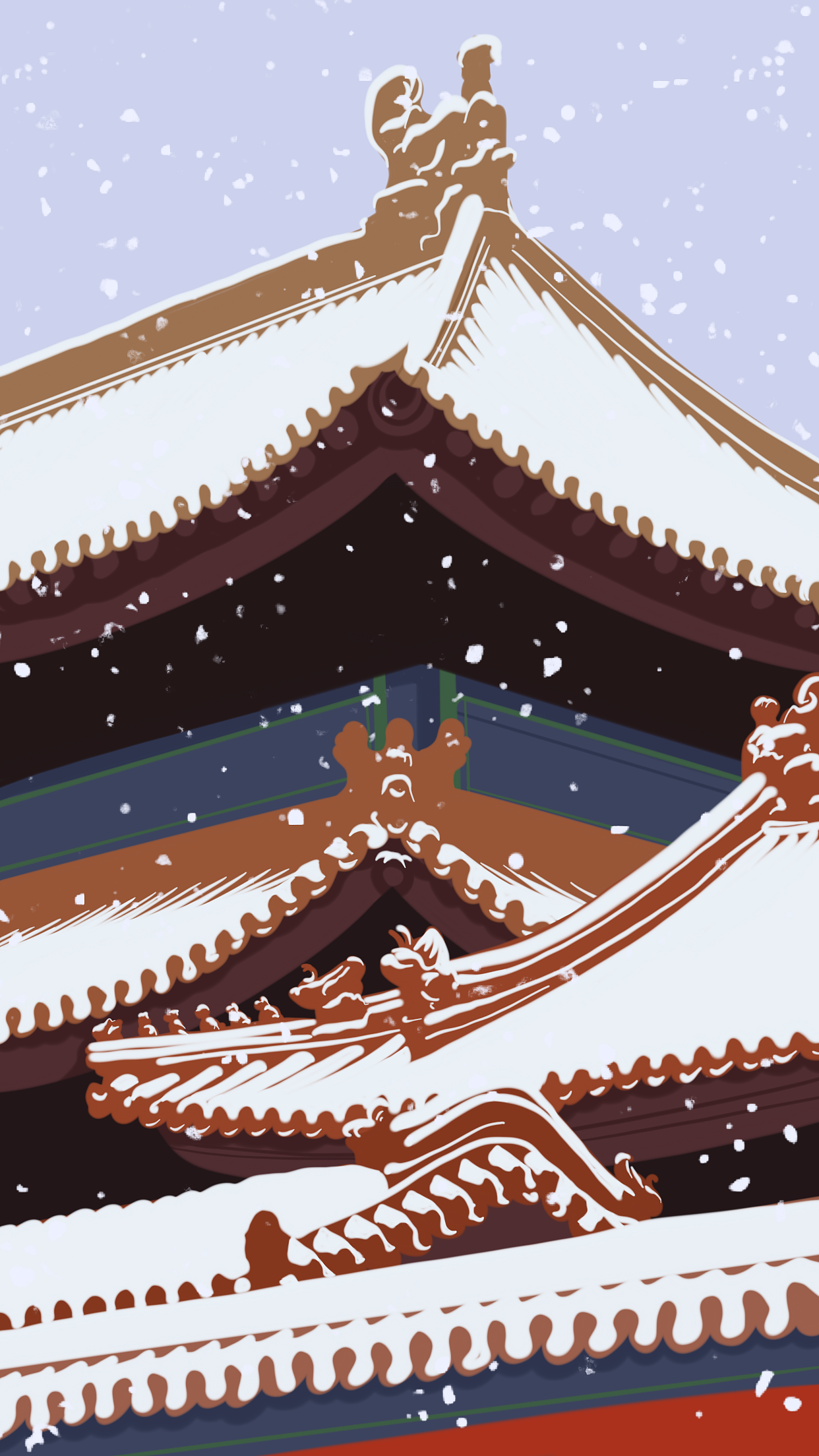 紫禁城（图ZMjAyOTQxNTgw） - 创作习作 - 站酷设计师橘子岛原创素材 - 站酷ZCOOL