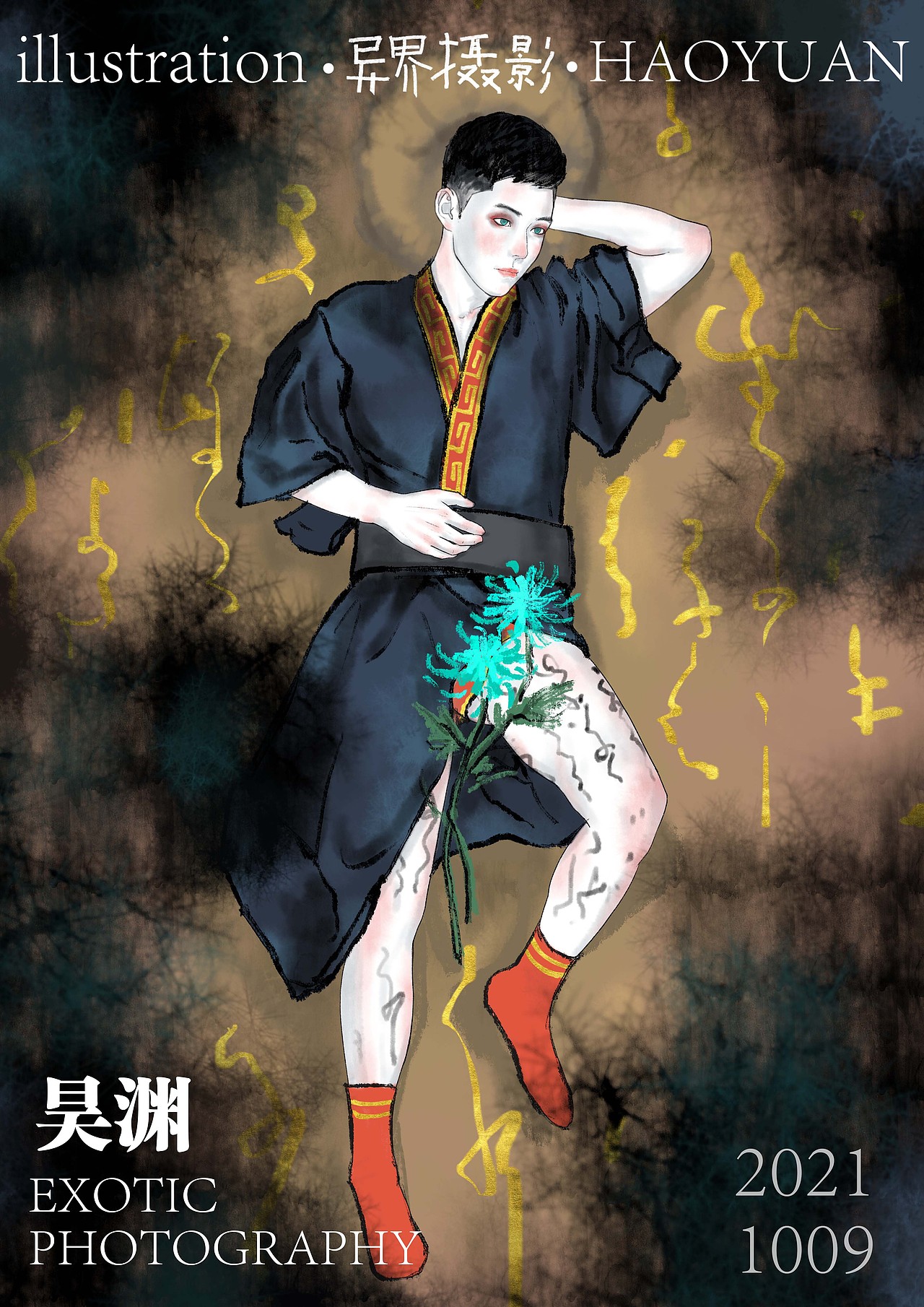 【每天一画】10月7日—10月16日（图ZMjc0MjQ0OTg0） - 创作习作 - 站酷设计师画师昊渊原创素材 - 站酷ZCOOL