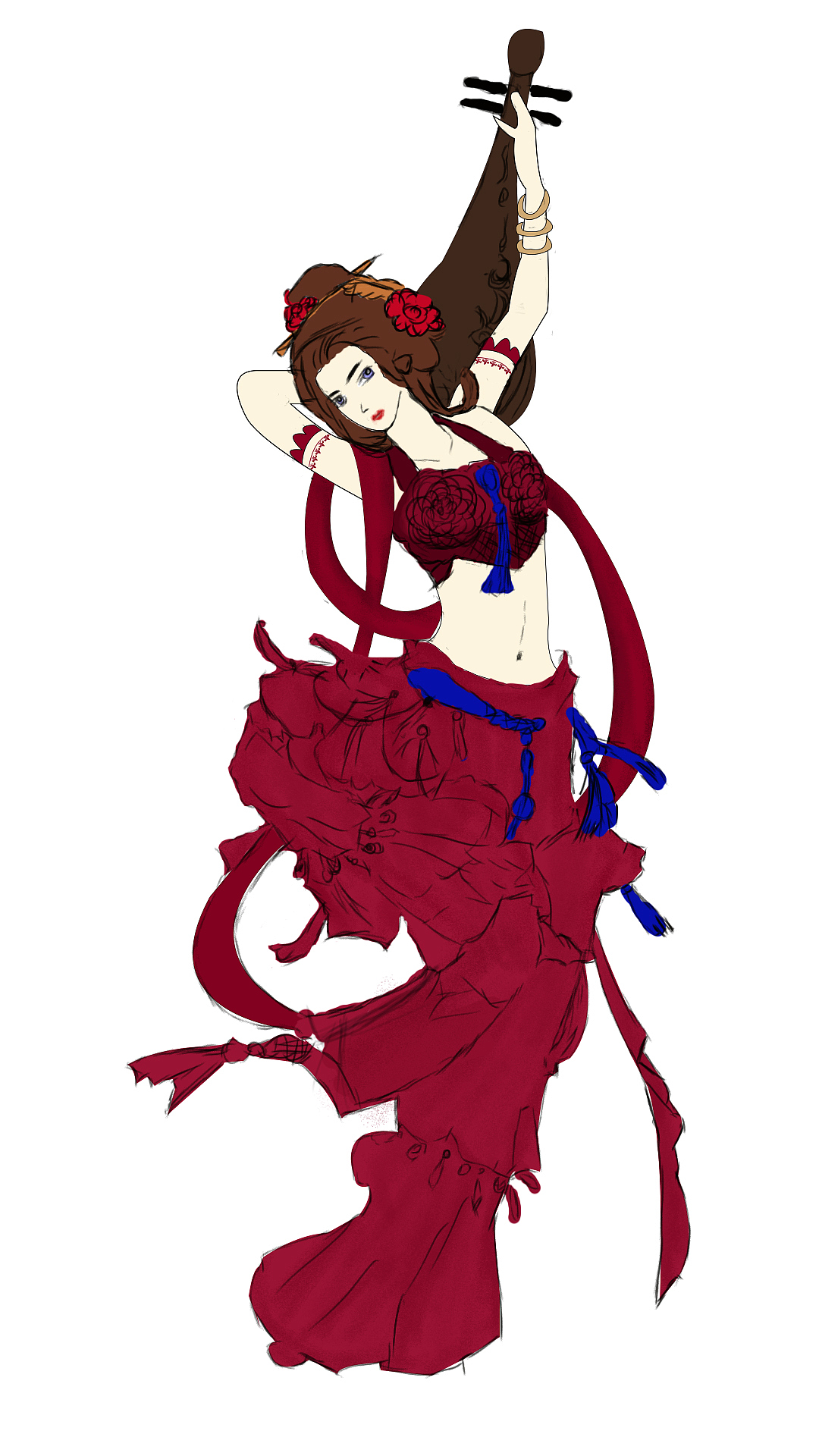 漫画人物板绘描摹