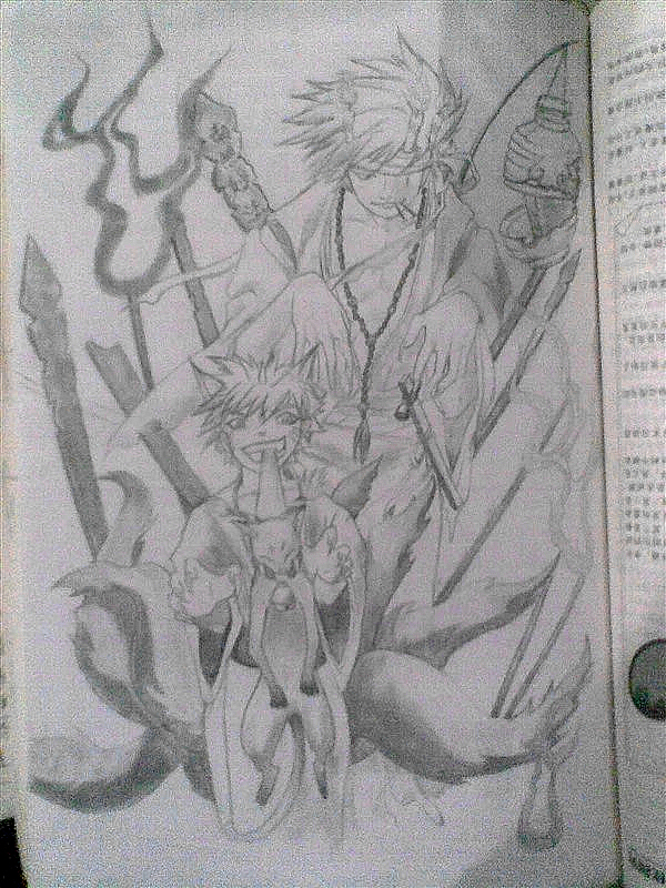 动漫练习~当时很喜欢的角色~