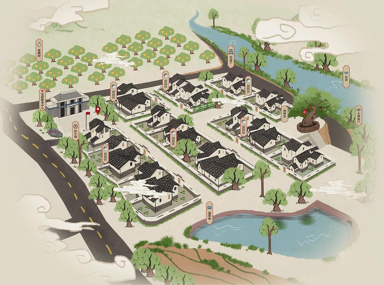 手绘旅游地图（图ZMjIwMjk1MDIw） - 其他平面 - 站酷设计师小小怪Denon原创素材 - 站酷ZCOOL