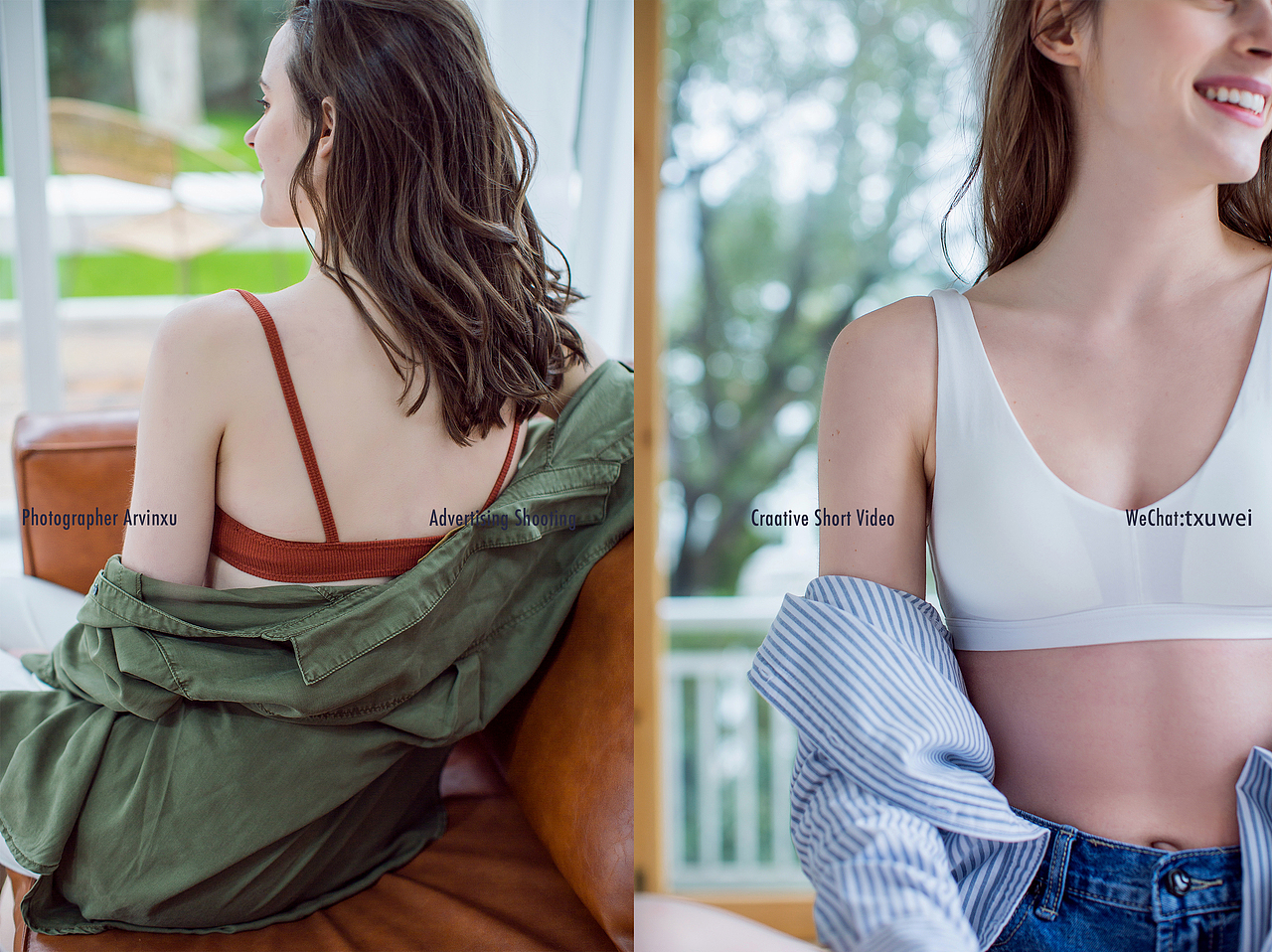 品牌家居服文胸平面拍摄