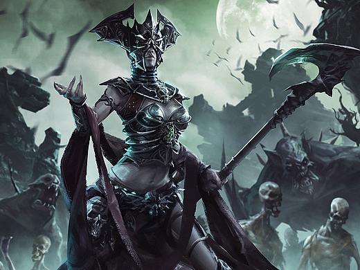 Necromancer（個人主頁-ZMjU3NDUxMzI=） - 商業(yè)插畫 - 站酷設(shè)計師LIU_H_原創(chuàng)素材 - 站酷ZCOOL