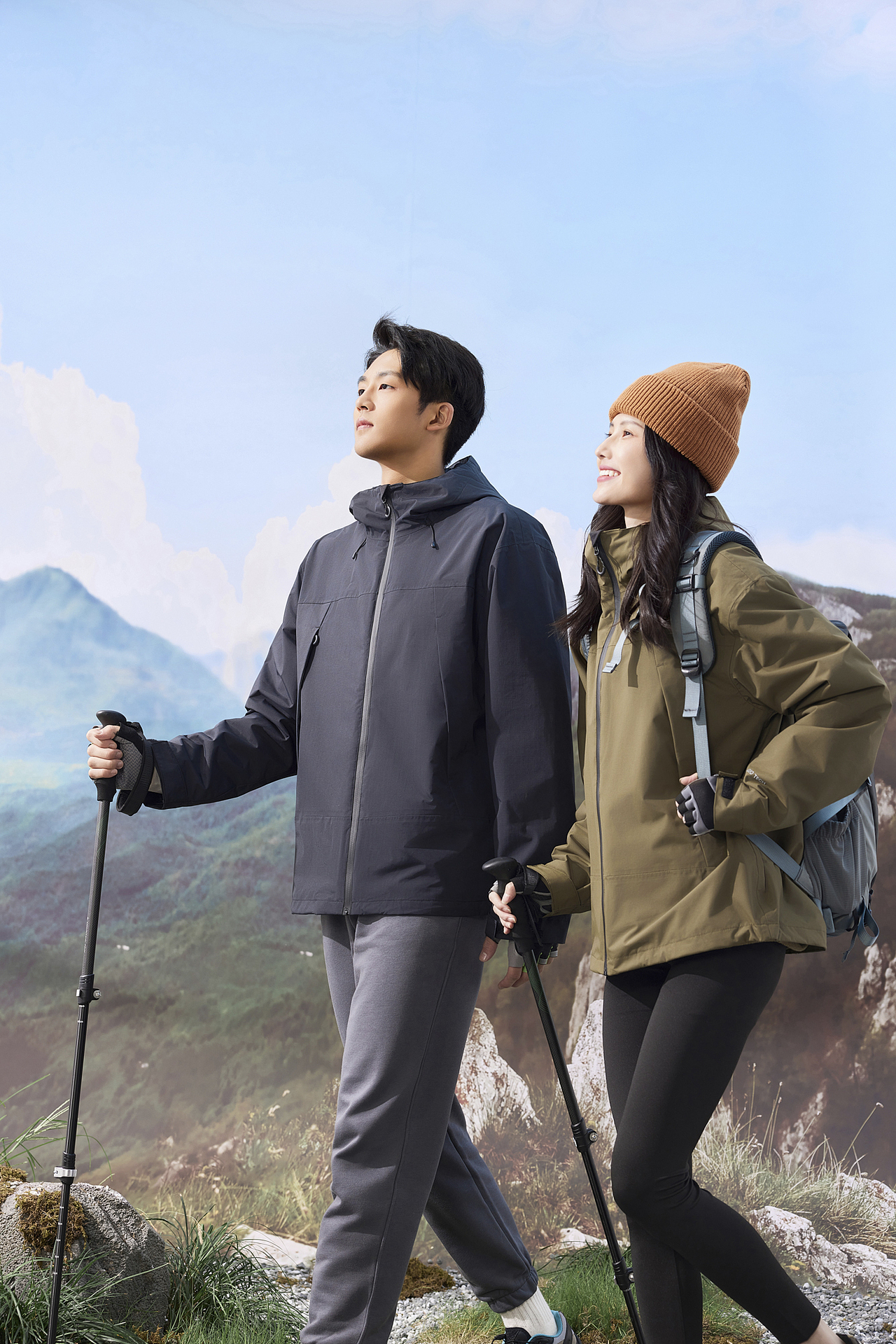 服饰拍摄|冲锋衣|户外运动