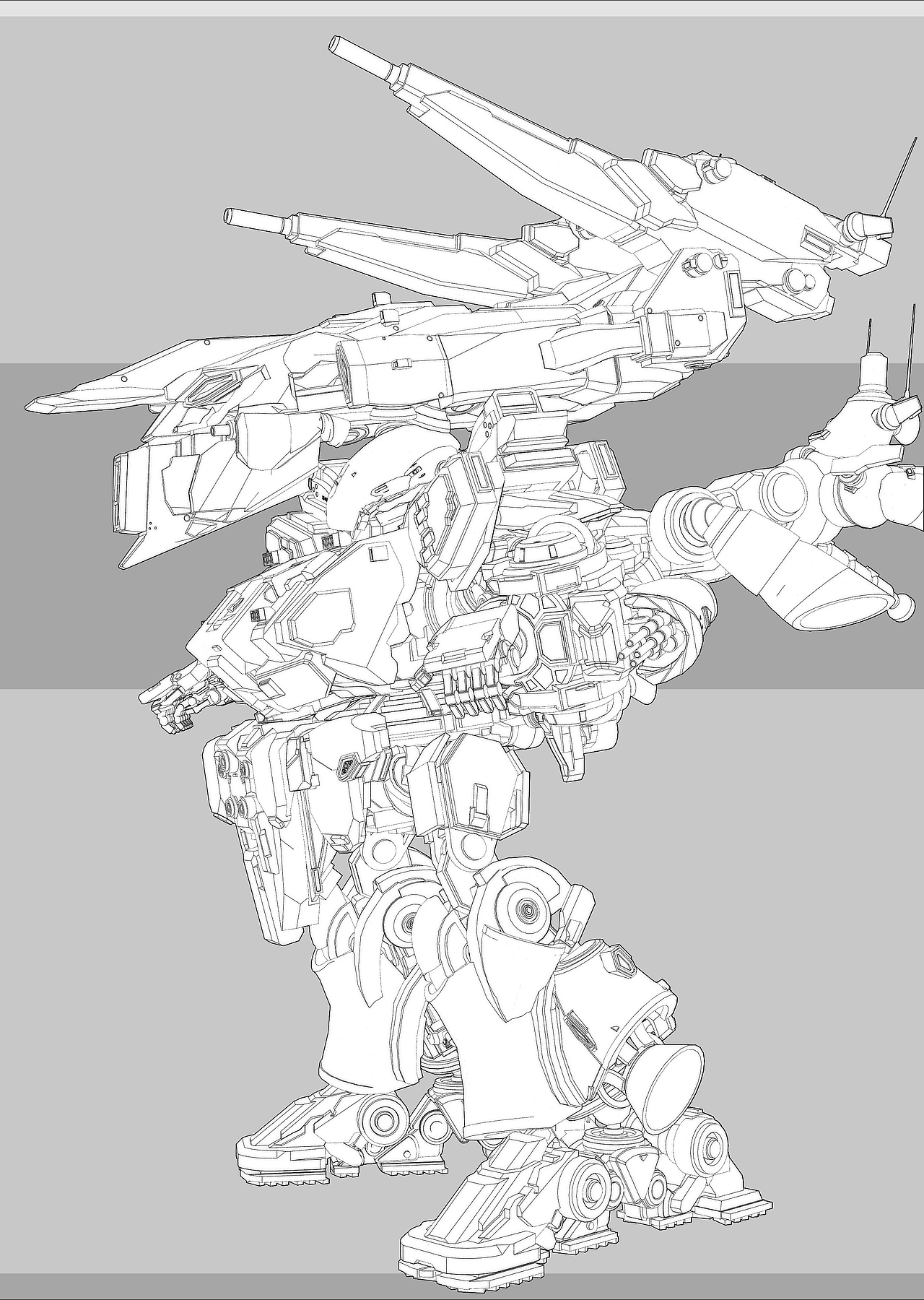 给《机甲概念设定解析》做的图(1)(100图慎入)