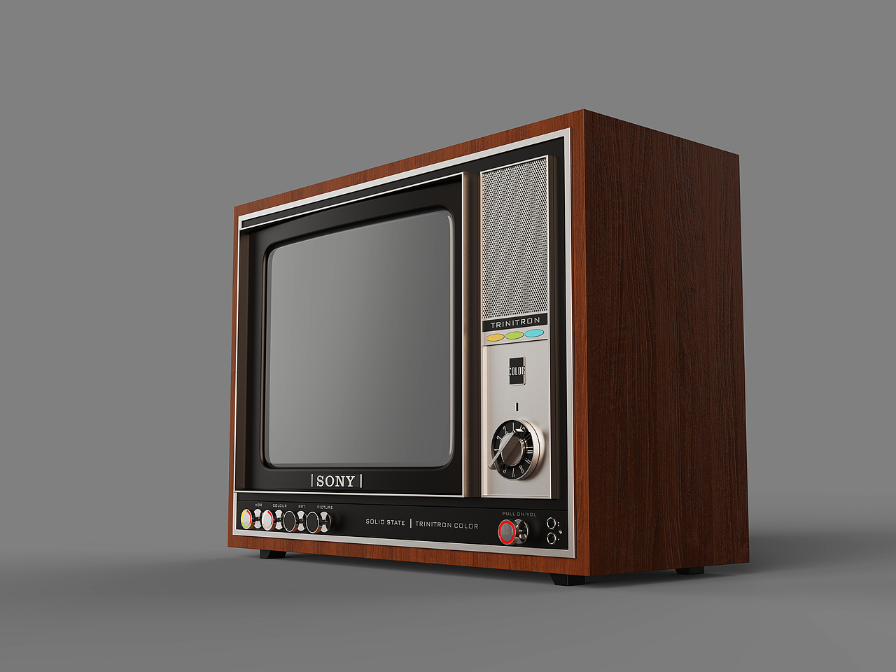 sony  trinitron  kv-1310.特丽珑彩色电视机