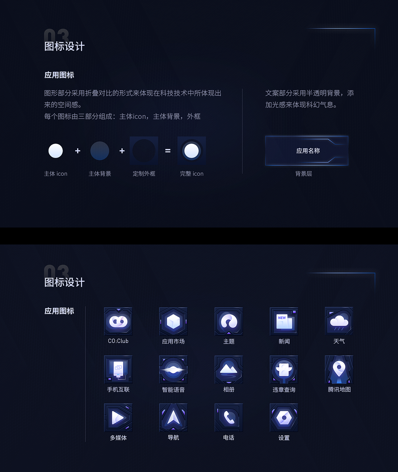 领克02车机主题-科技空间（图ZMTI1NTAyMDY0） - 主题/皮肤 - 站酷设计师好吃的蛋黄酱原创素材 - 站酷ZCOOL