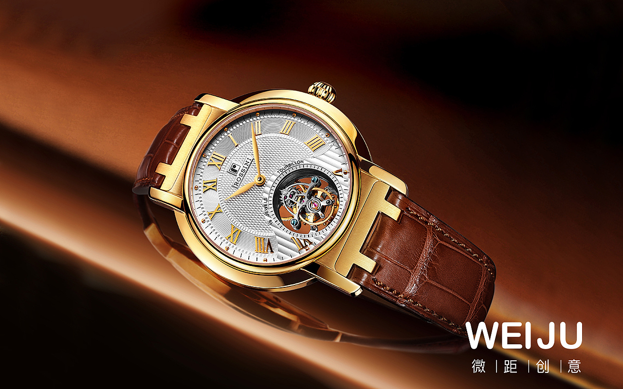 微距·手表灯箱场景图