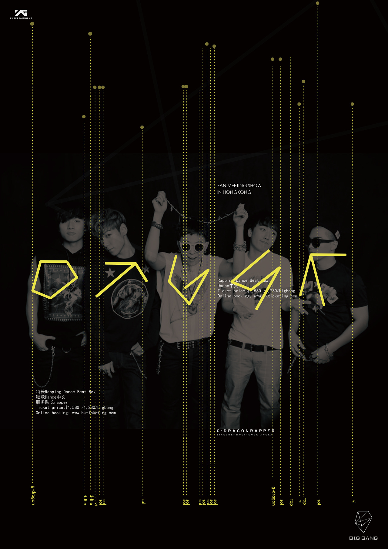 bigbang海报设计vi