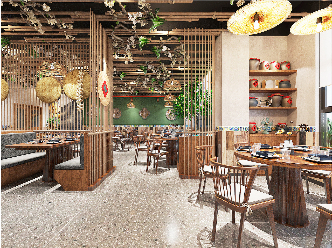 豪清老汤馆设计