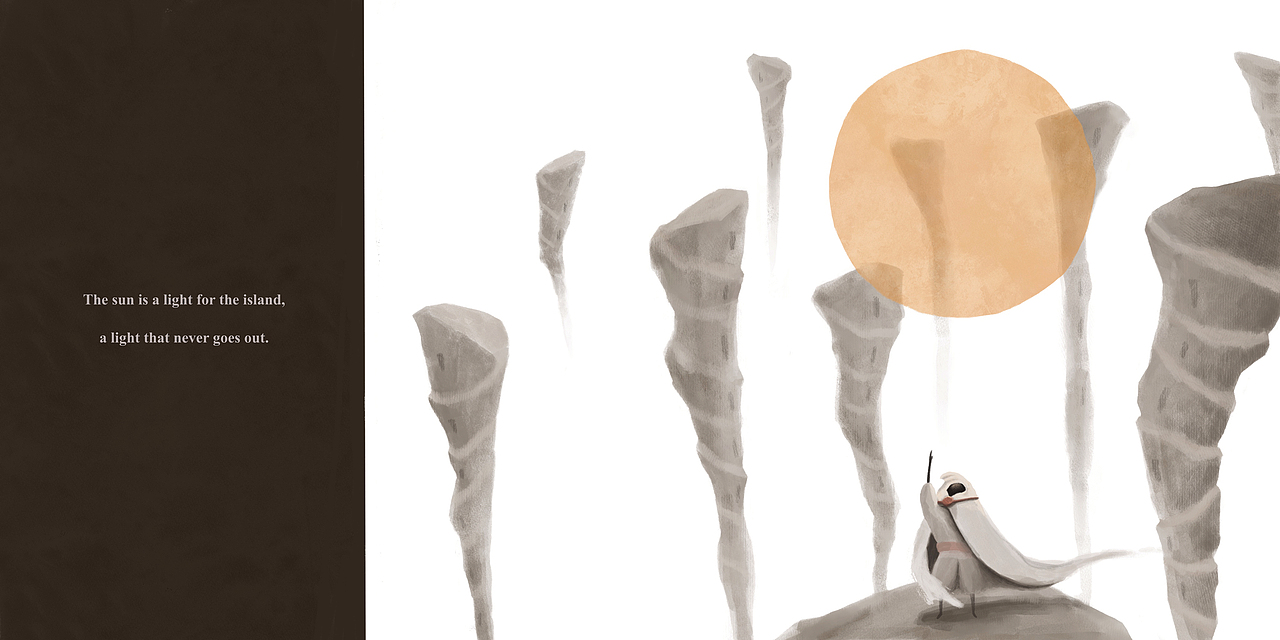 原创绘本 | 《Where the Ocean End》（图ZMjc5MjY0NzE2） - 绘本 - 站酷设计师木燊Y原创素材 - 站酷ZCOOL