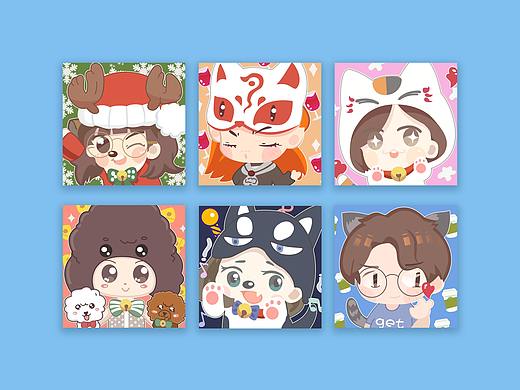 2017年萌版卡通（个人主页-ZMjU0ODM3NDA=） - 创作习作 - 站酷设计师猫咪爱上鱼原创素材 - 站酷ZCOOL