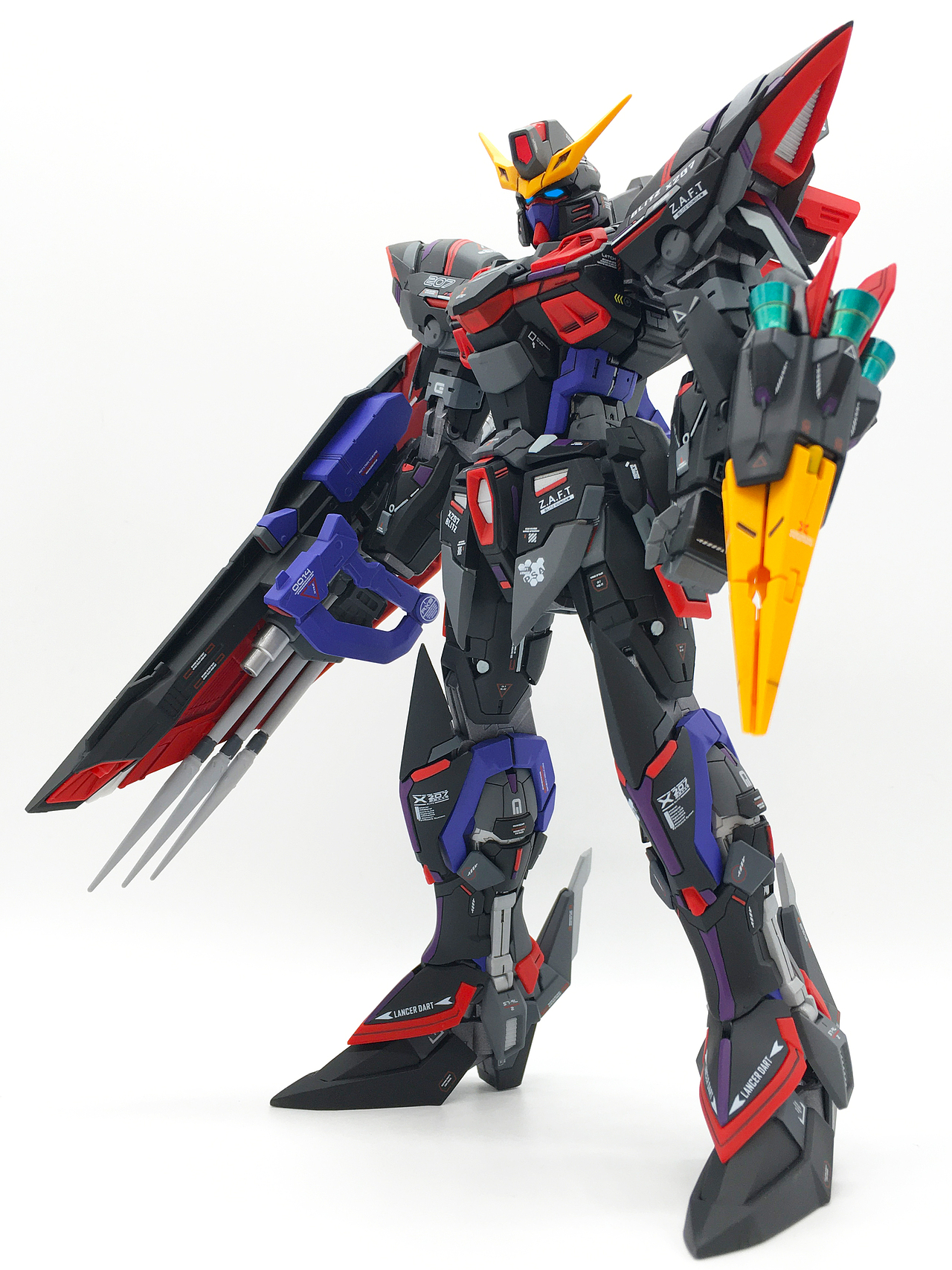 【胖头鱼】MG 迅雷高达（图ZMjE1NzQ2MDY4） - 手办/模玩 - 站酷设计师三维胖头鱼原创素材 - 站酷ZCOOL