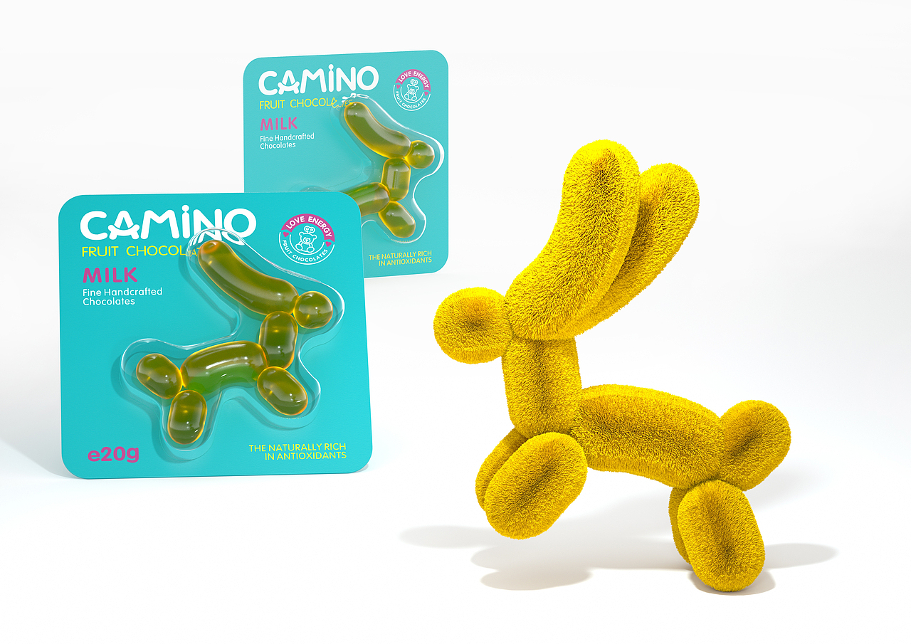 CAMINUO 奇趣糖品牌包装(图ZMjMyMTc2MTIw) - 包装 - 站酷设计师一道三略原创素材 - 站酷ZCOOL