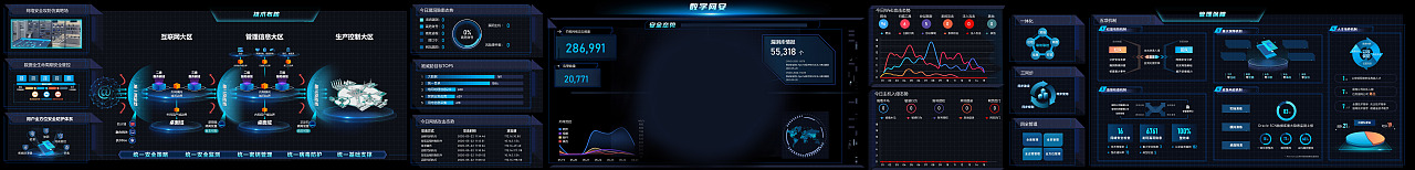 数字电力大数据大屏互动UI（图ZMjQ3NTYxNzAw） - 软件界面 - 站酷设计师小小设计崽原创素材 - 站酷ZCOOL