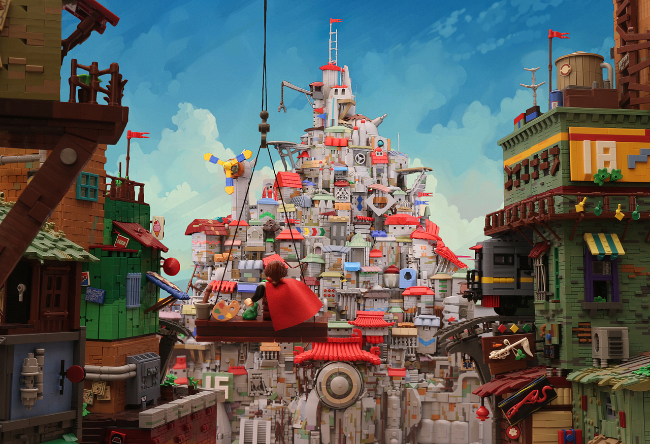 歪果仁太闲系列之本人旧作《Non Lo So》乐高版分享