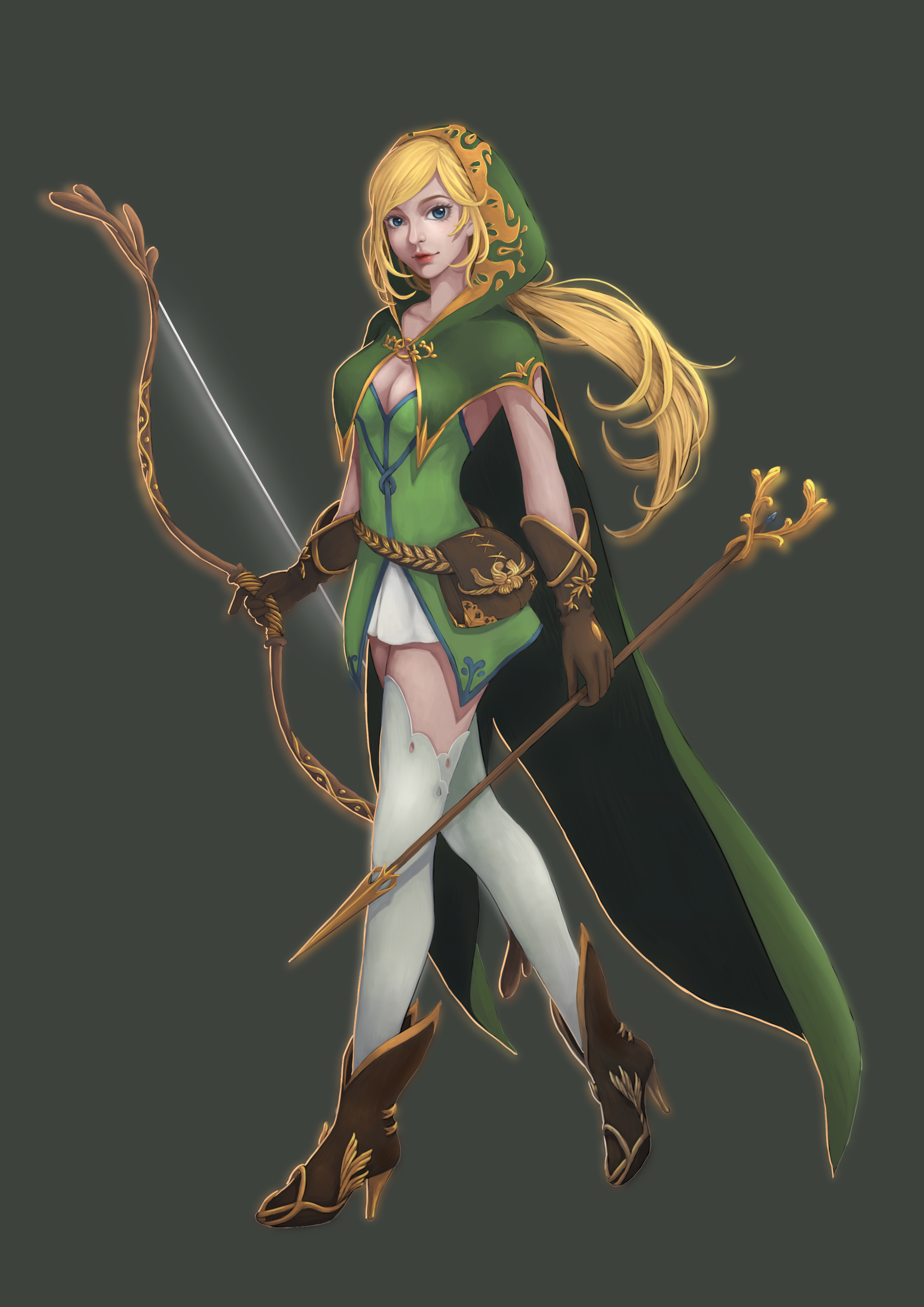 简历作品|插画|游戏原画|青九 - 原创作品 - 站酷 (zcool)