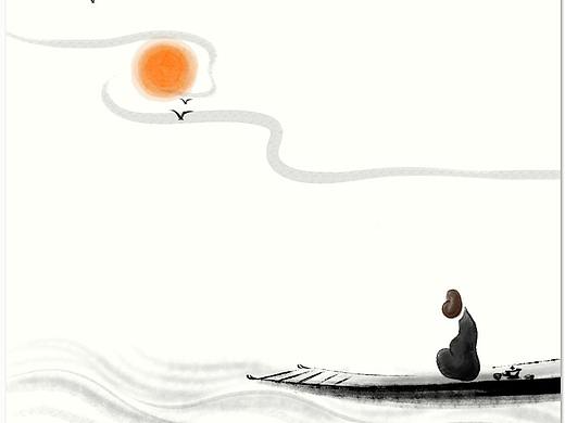 新中式禅意插画
