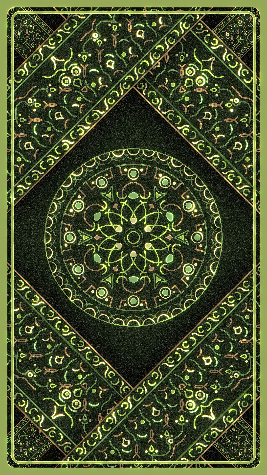 ELEMENTS | 动态属性卡牌・曼荼罗图案・字体