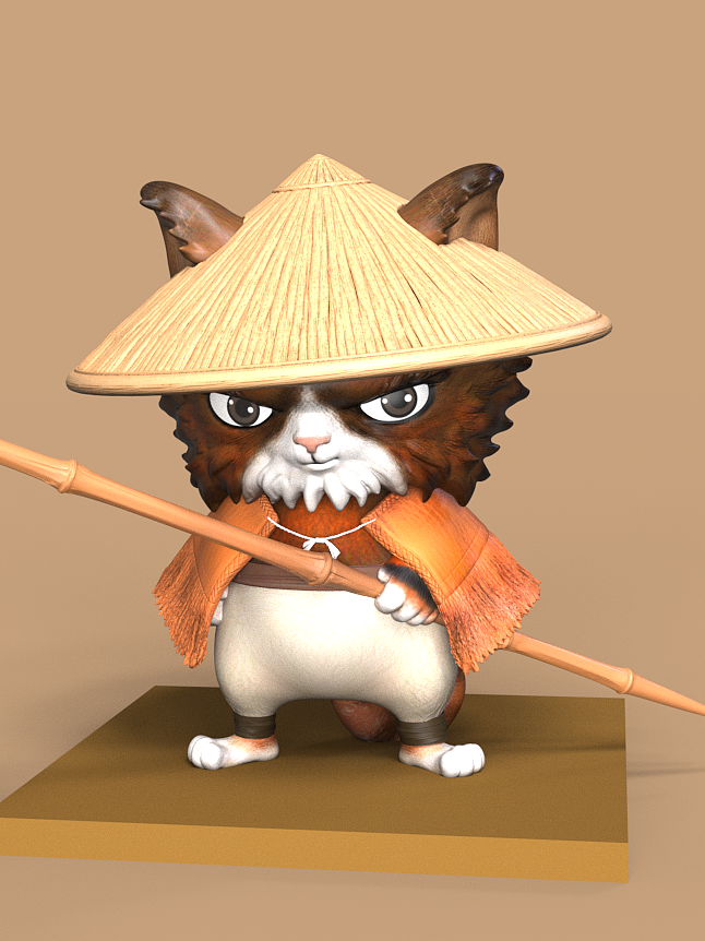 【创意雕塑,闲云野鹤的猫趣时光✨】