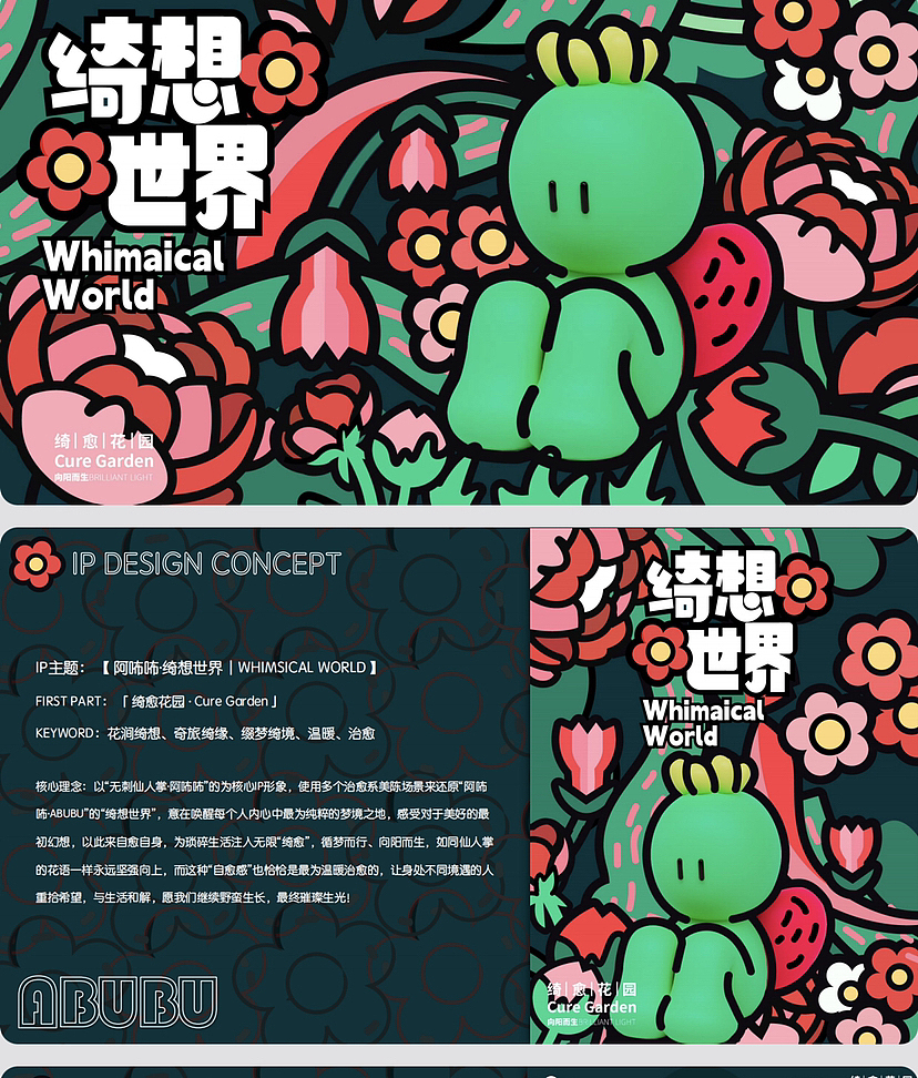 春季原创IP设计方案｜阿咘咘·绮想世界WHIMSICAL WORLD（图ZMzMwNjQzODEy） - 展陈设计 - 站酷设计师IP设计老何说原创素材 - 站酷ZCOOL