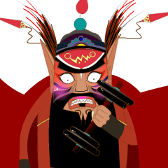 【微信表情】戏曲动画《天师钟馗》表情包（图ZNjk4MzIzNzY=） - 网络表情 - 站酷设计师东鼎动画原创素材 - 站酷ZCOOL