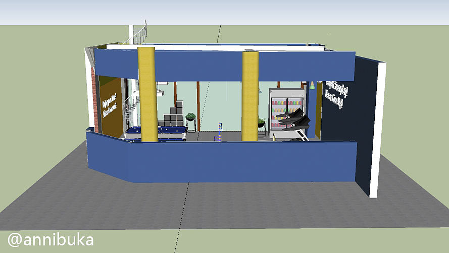 天台爱情——综合楼天台与小阳台改造设计