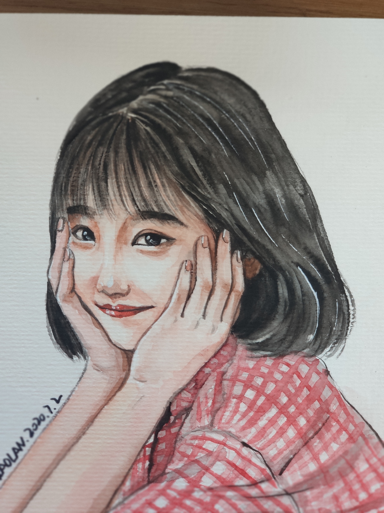 手绘小姐姐