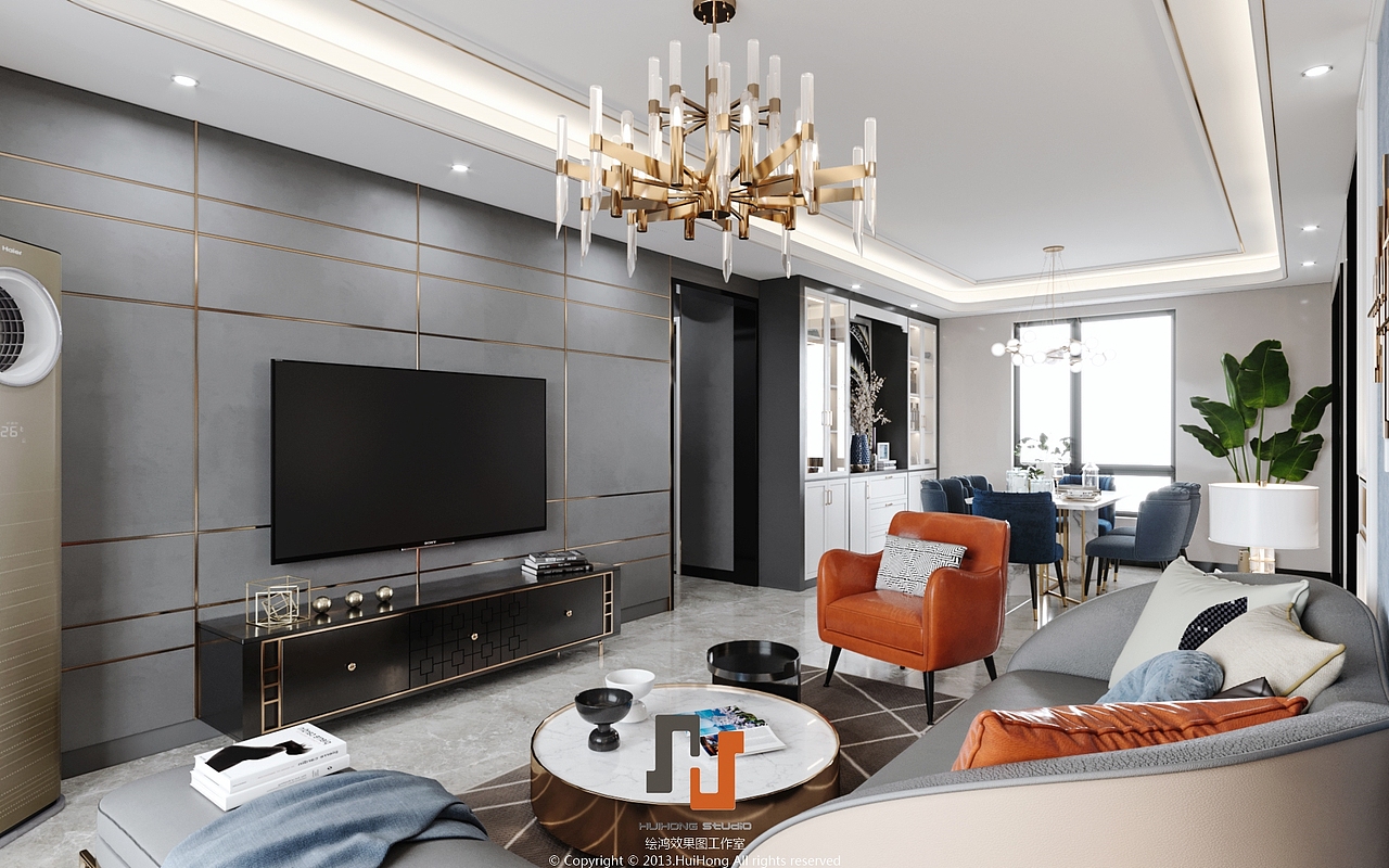 现代轻奢风格（图ZMTY4NjU0ODky） - 家装设计 - 站酷设计师delde原创素材 - 站酷ZCOOL