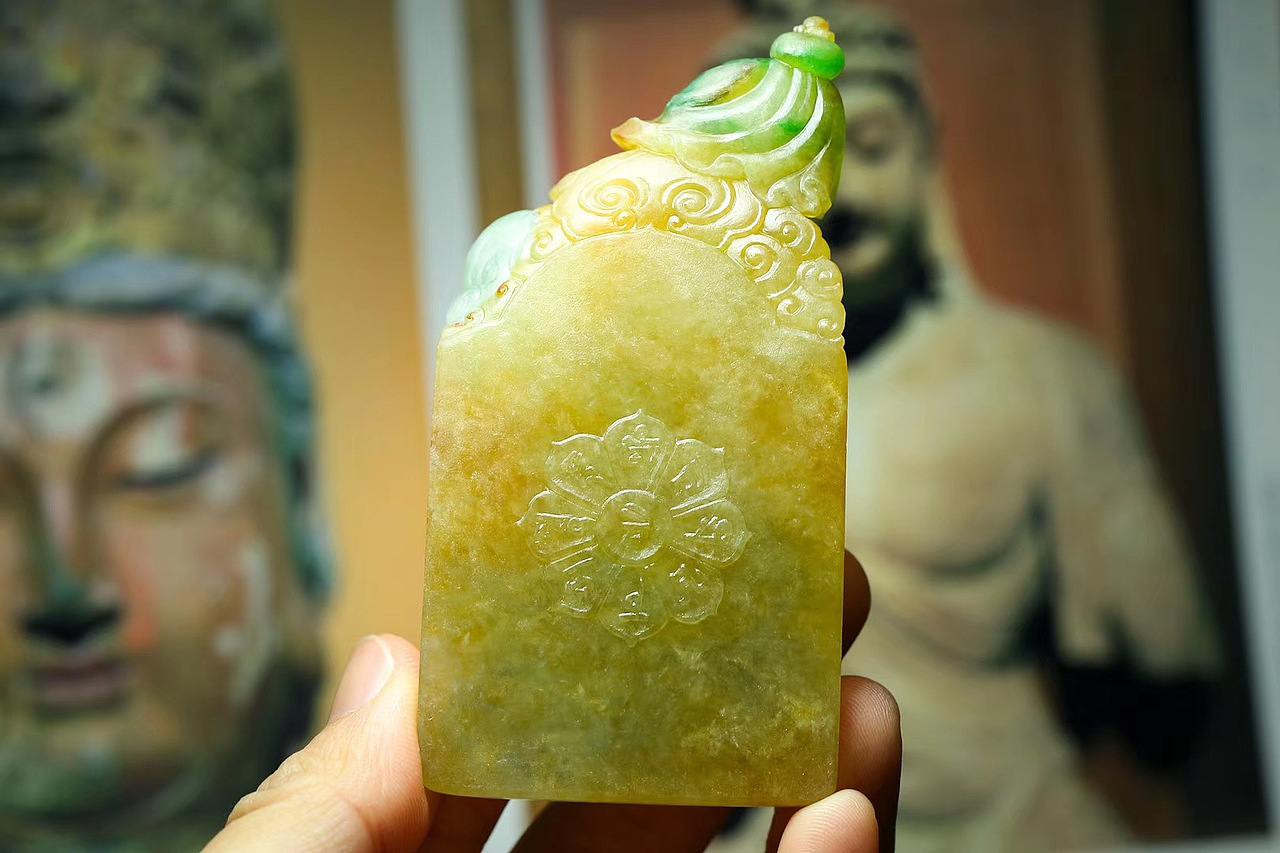 财宝天王（图ZMTk2OTc5MjQ4） - 工艺品设计 - 站酷设计师玉雕鉴赏原创素材 - 站酷ZCOOL