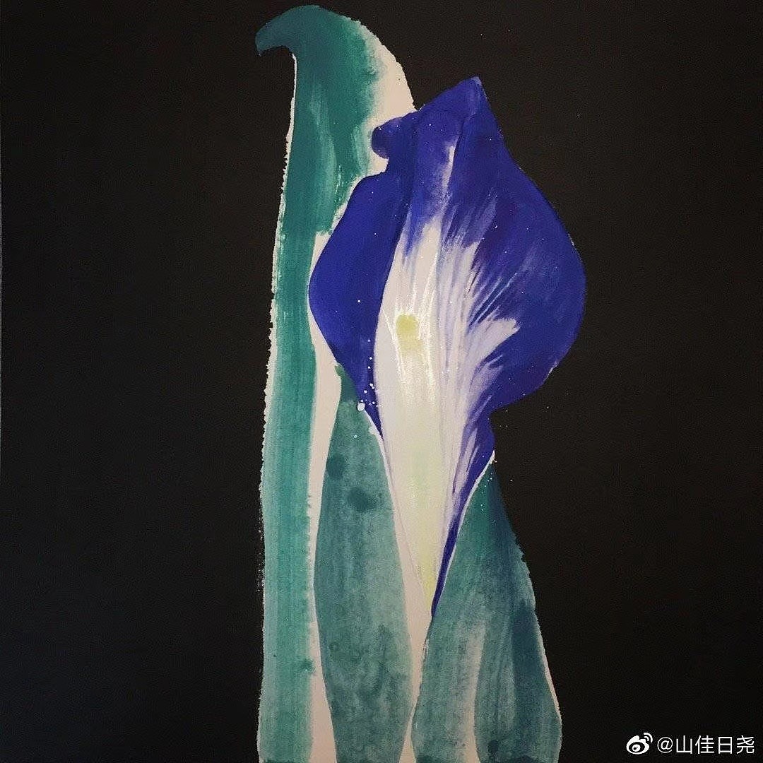 尝试把艺术作品画成插画