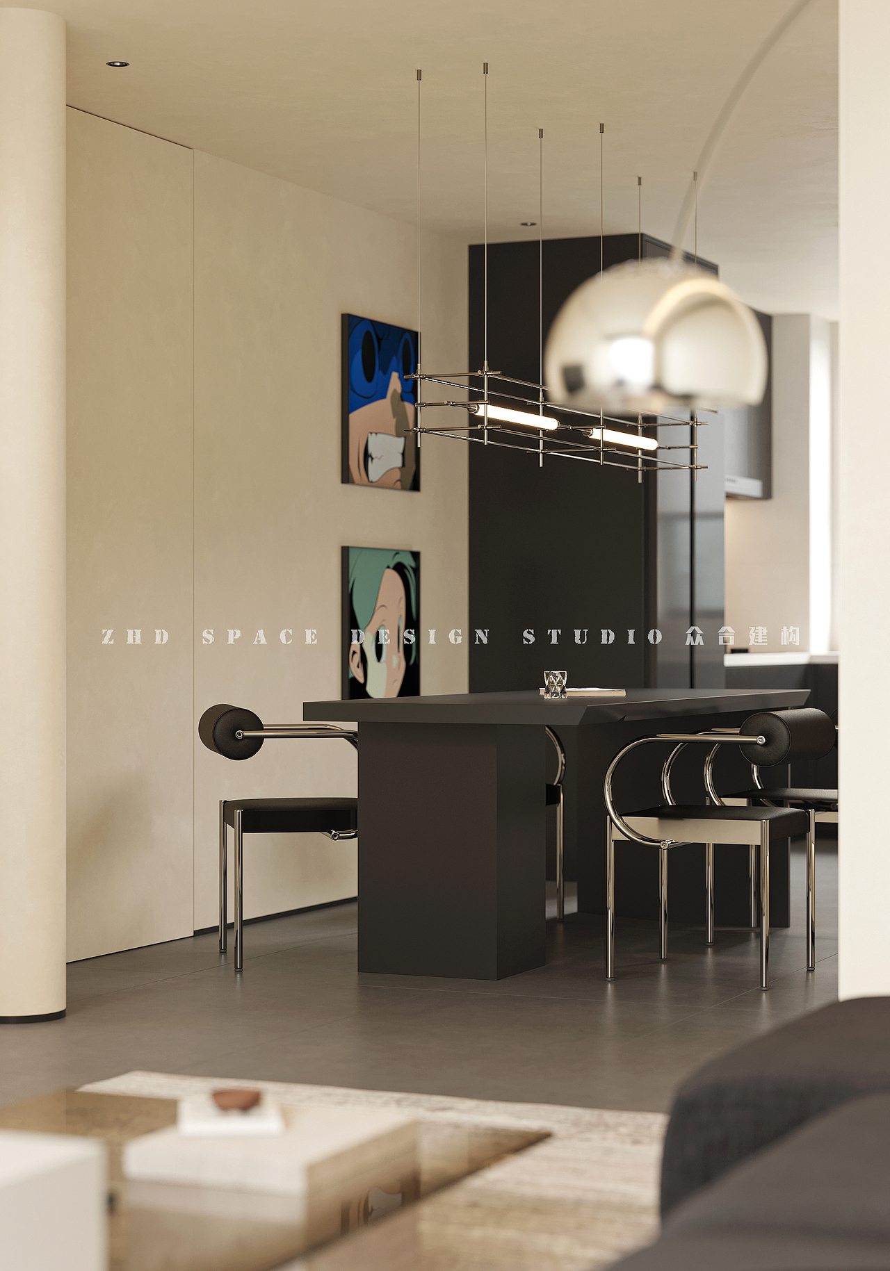 众合建构｜绿地海外滩（图ZMzIwMjE4MDc2） - 家装设计 - 站酷设计师众合建构设计机构原创素材 - 站酷ZCOOL