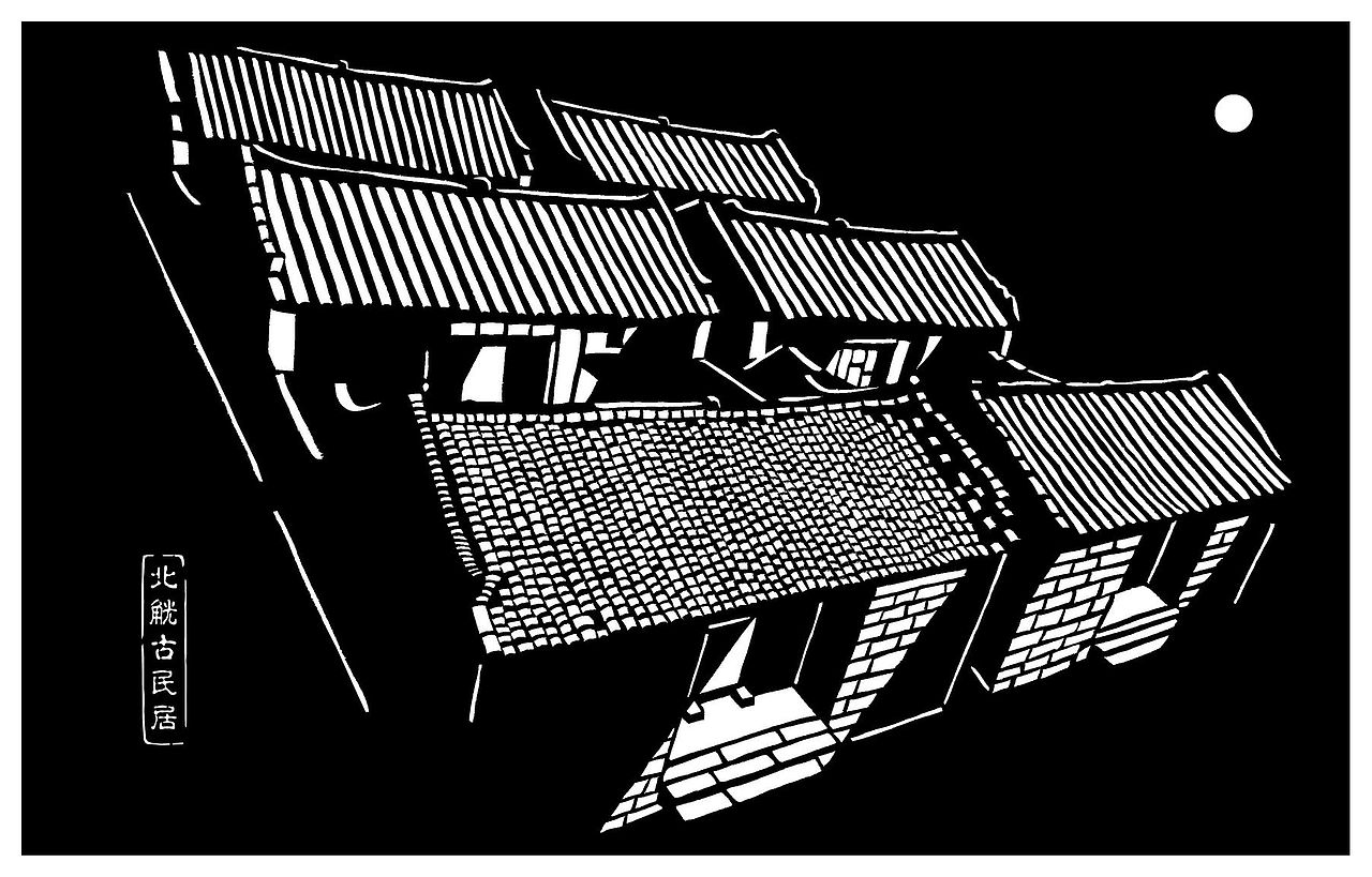 南宁邕宁古建光影剪纸（图ZMzYxNDg5Mzgw） - 其他手工艺 - 站酷设计师旺旺剪纸原创素材 - 站酷ZCOOL