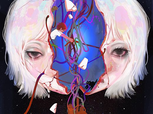 【插画】破碎与自救