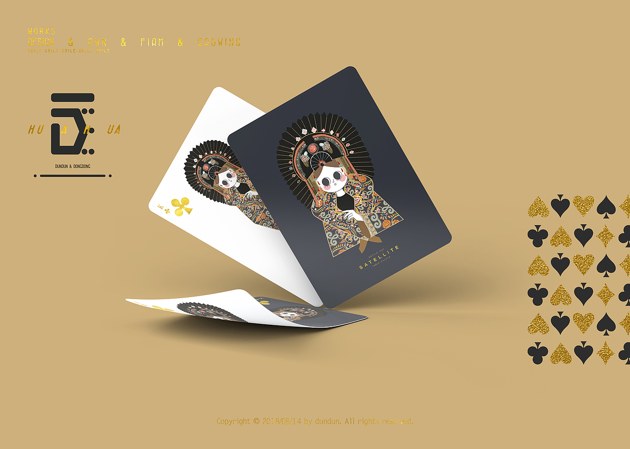 扑克妹妹（图ZMTI1MDg4MTY0） - 艺术插画 - 站酷设计师小蹲蹲原创素材 - 站酷ZCOOL