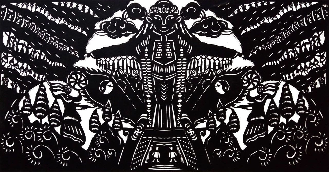 【地方剪纸】来自关东寒土地的回声——关东萨满剪纸 / 刘延山